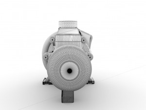 centrifugal water pump 3D Model