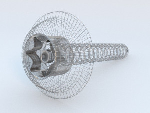 security screw Model 3D
