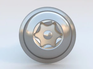 security screw 3D Model