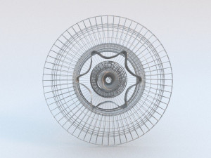 security screw Model 3D