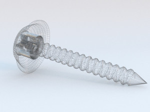 security screw Model 3D