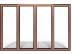 double sliding mesh door 3D Model
