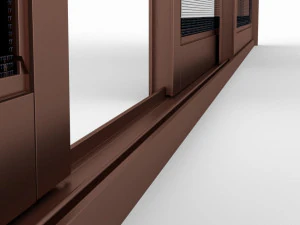 double sliding mesh door 3D Model