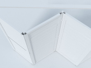 bi-fold shutter security door 3D Model