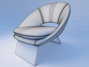 soft seater 3D मॉडल
