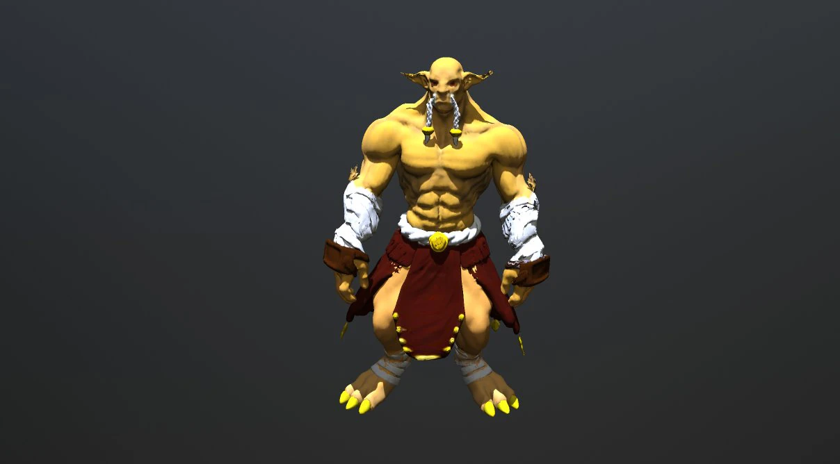 raziel 3D Model .c4d .max .obj .3ds .fbx .stl .blend 