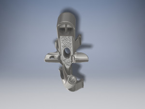 chevrolet volt opel ampera vauxhall ampera -phone console Modelo de Impressão 3D