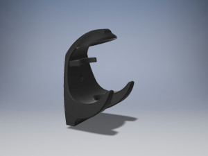 ev plug type 1 wall console 3D प्रिंट मॉडल