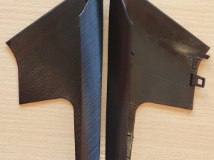 mustang mirror parts 3D Модель