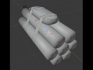 dynamite phone bomb 3D Model