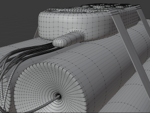realistic dynamite bomb 3D Model