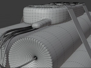 realistic dynamite bomb 3D Model