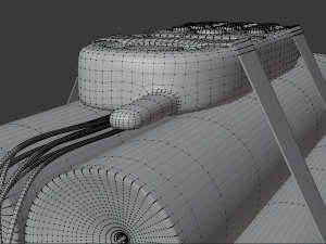 realistic dynamite bomb 3D Model