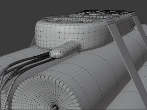 realistic dynamite bomb 3D Model