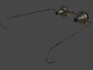 obrira goggles realistic low poly 3D Model