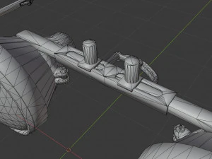 obrira goggles realistic low poly 3D Model