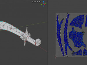 sword n shield arabic islamic realisric and historic 3D 模型