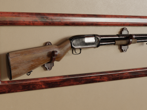 winchester m12 realistic shotgun 3D Model