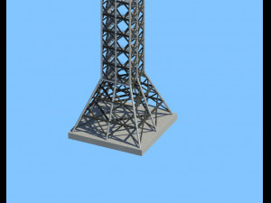 Tower steel 3Dモデル