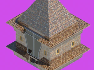 Krivoj Domik 3D Model