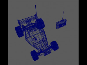 remote control car 3D 모델
