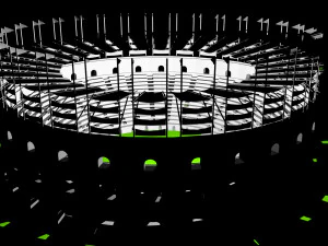 war stadium 3D Model