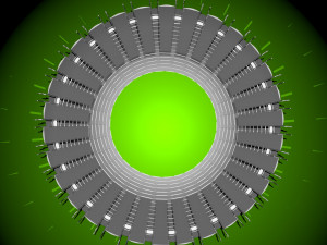 war stadium 3D-Modell