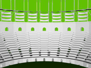 war stadium 3D-Modell