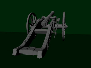 cannon Modelo 3D