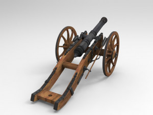 cannon Modelo 3D