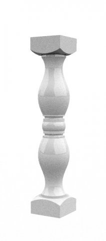 baluster 2 Modelo 3D .c4d .max .obj .3ds .fbx .stl .blend 