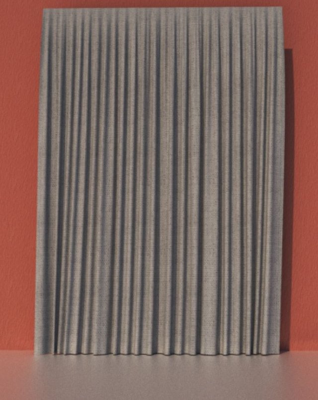 curtain library element for archicad 3D Model .c4d .max .obj .3ds .fbx .stl .blend 