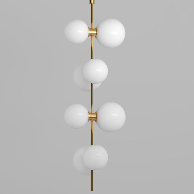 modernrail pendant 3D 模型 .c4d .max .obj .3ds .fbx .stl .blend 