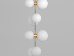 modernrail pendant 3D 모델
