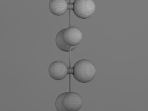 modernrail pendant 3D 模型