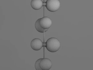 modernrail pendant 3D Model