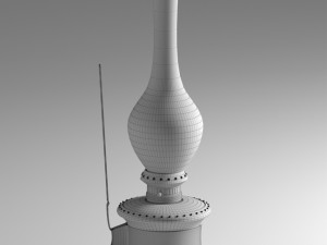 gas lamp 3D मॉडल