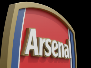 Arsenal 3D club logo 3D 模型