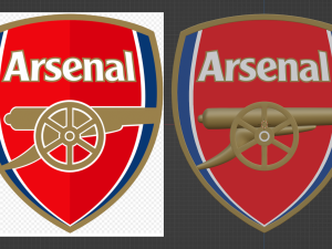 Arsenal 3D club logo 3D 模型