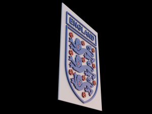 3D logo National team England 3D Model