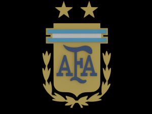 Argentina soccer AFA 3D logo Modello 3D