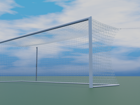 Soccer goal Premiere League style 3D मॉडल