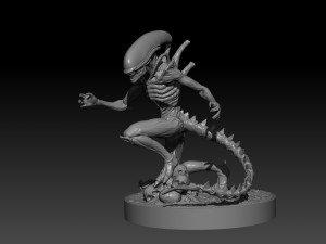 alien - xenomorph 3D 모델