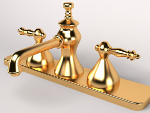 bathroom faucet 3Dモデル