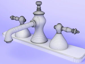 bathroom faucet 3D Model