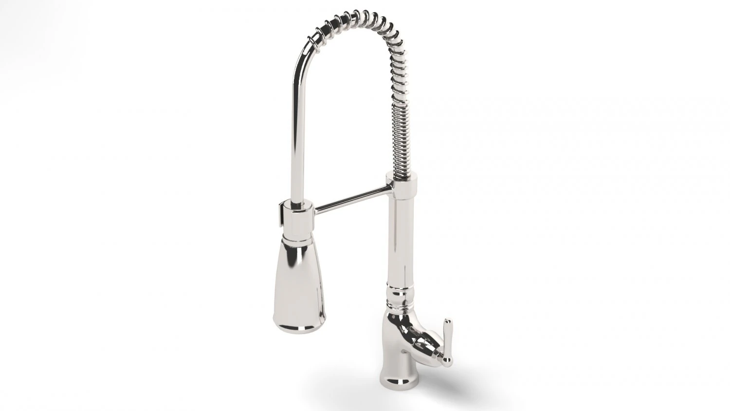 kitchen faucet 3D Model .c4d .max .obj .3ds .fbx .stl .blend 