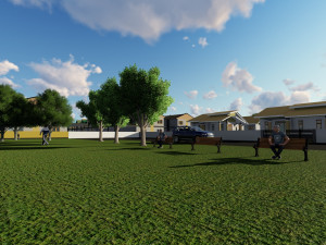 residential area Model 3D