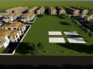 residential area Model 3D