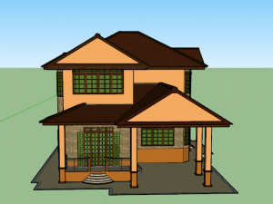detached house 3D Model