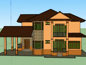 detached house 3D Model